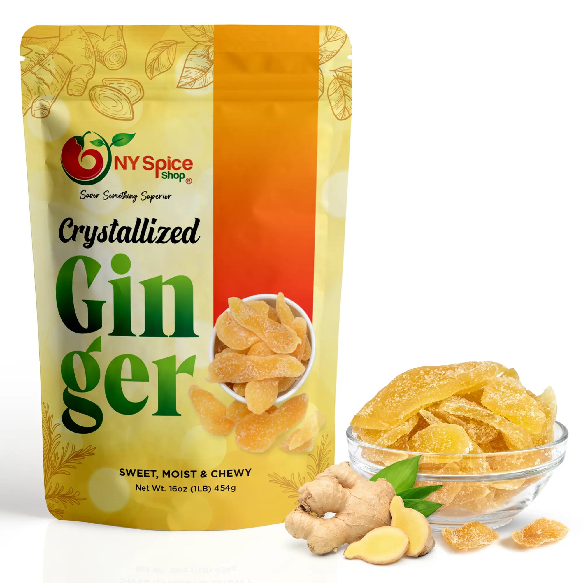 Ginger crystal – NY Spice Shop