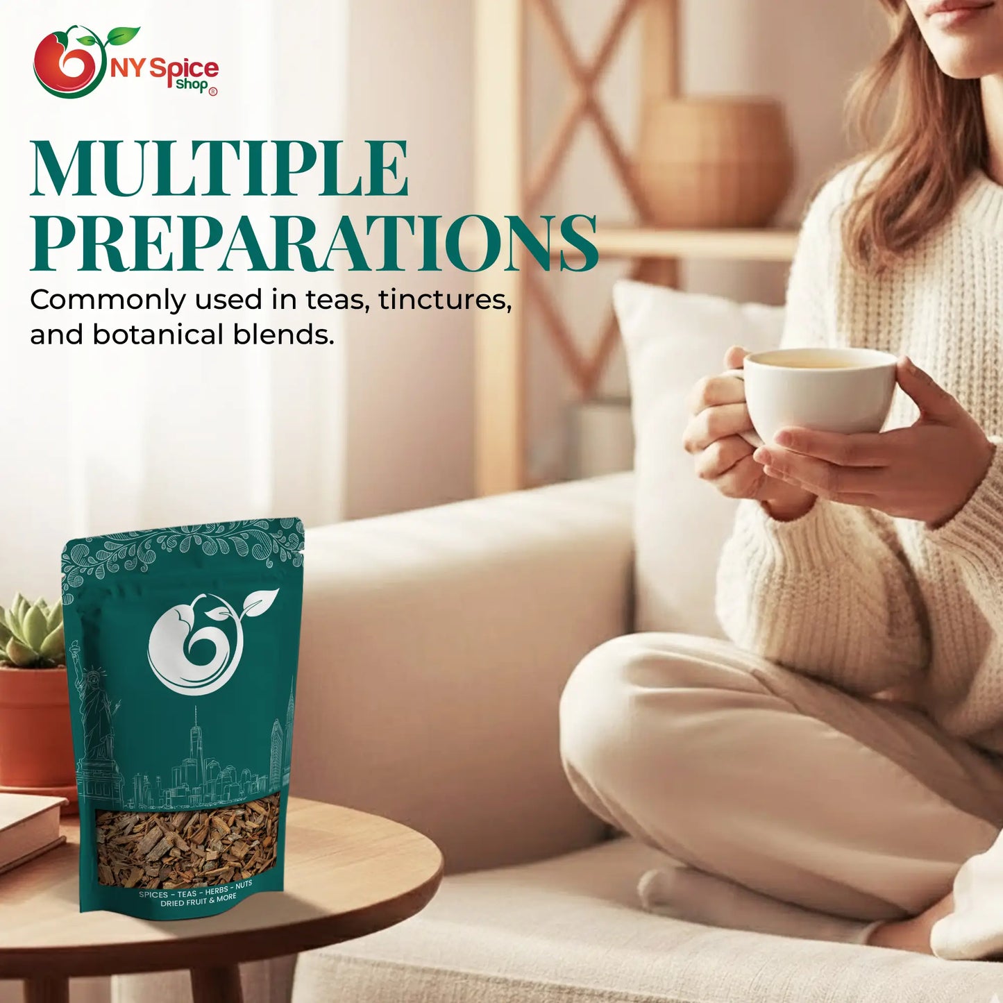 Cinchona Bark - Cut & Sifted - NY Spice Shop