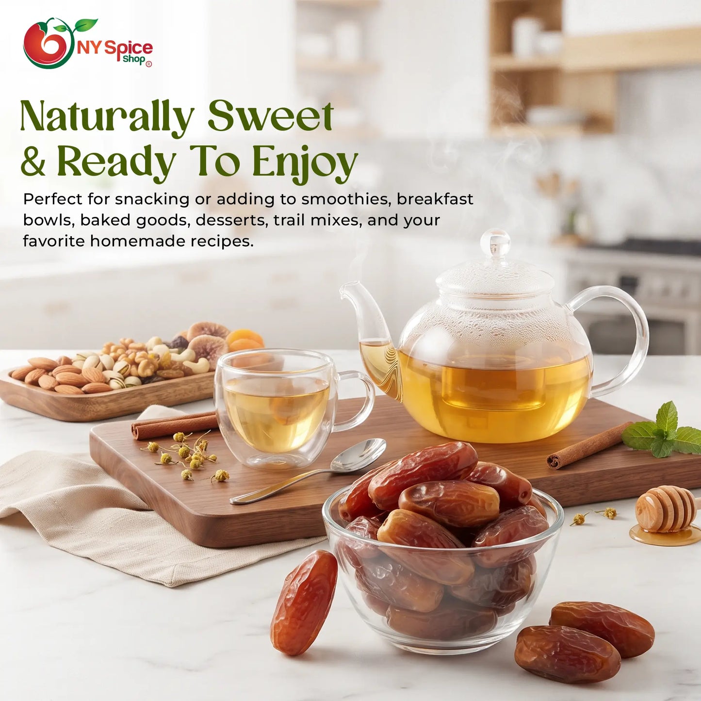 Tunisian Pitted Dates - Dried Fruit
