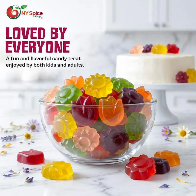 Assorted Gummy Flowers - NY Spice Shop