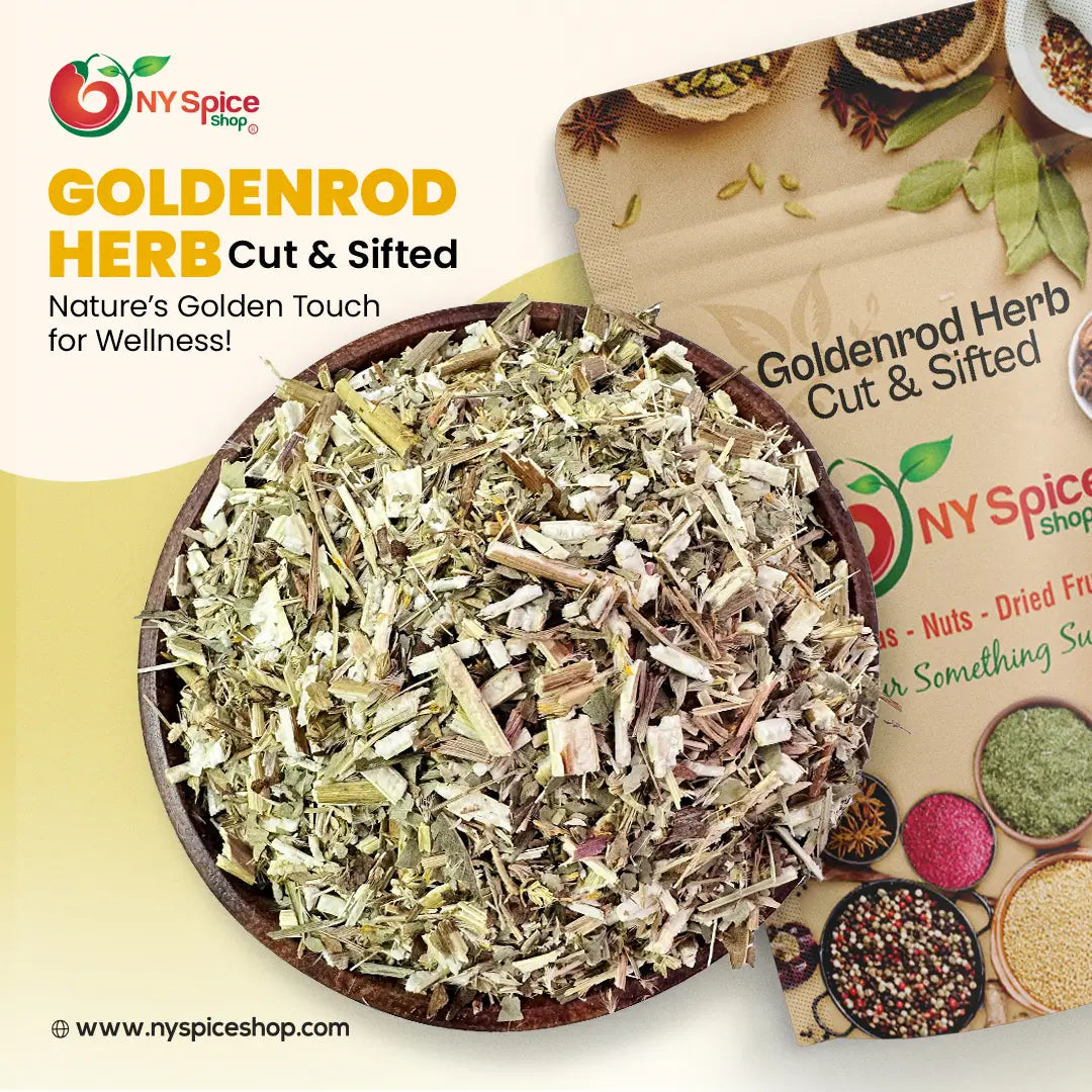 Goldenrod Herb - Cut & Sifted - NY Spice Shop
