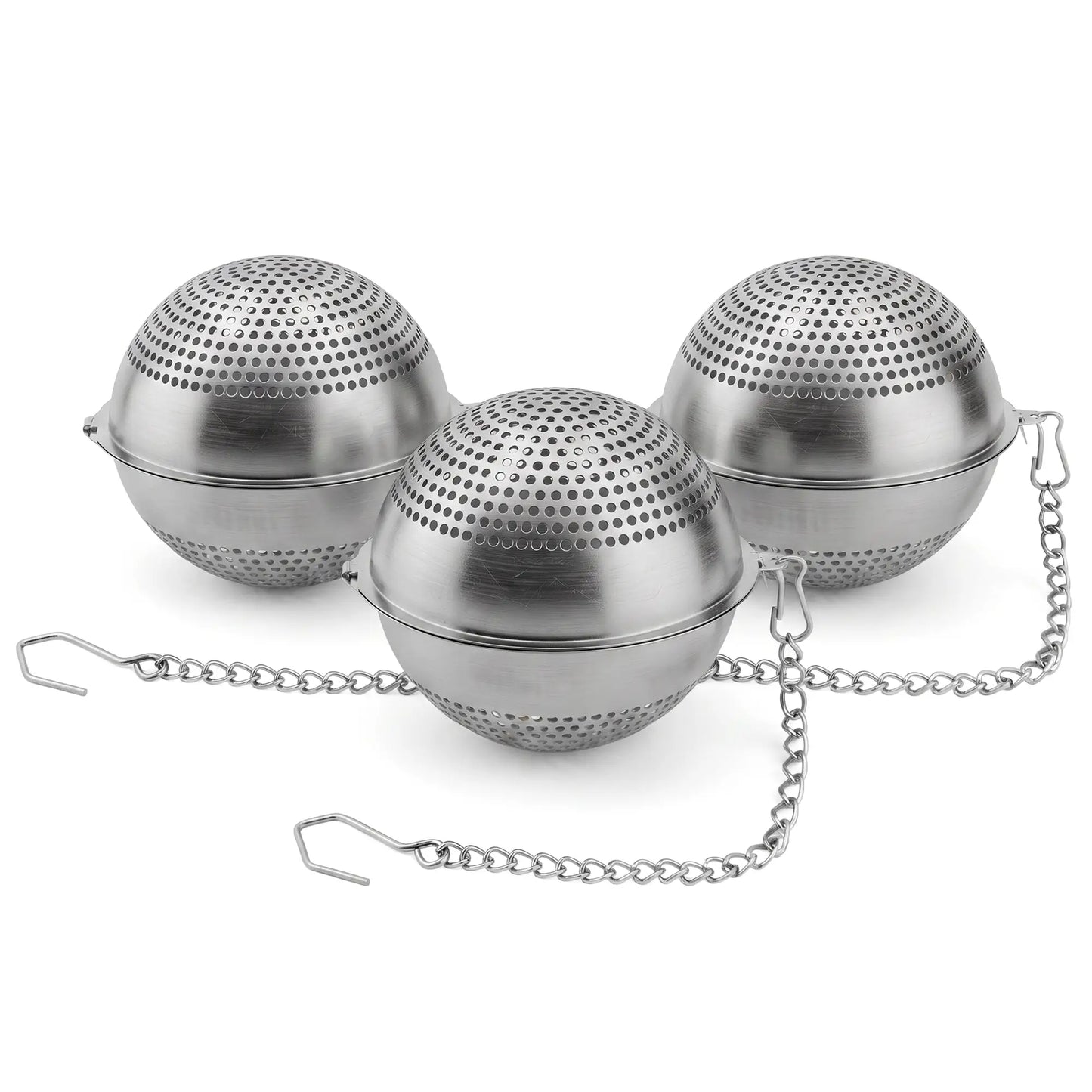 Lyxa SR Tea Infuser Ball with Retractable Chain