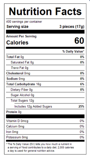 Leman's Mint hard Buttons - NY Spice Shop