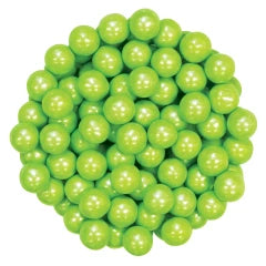 Lime Green Shimmer Sixlets - NY Spice Shop
