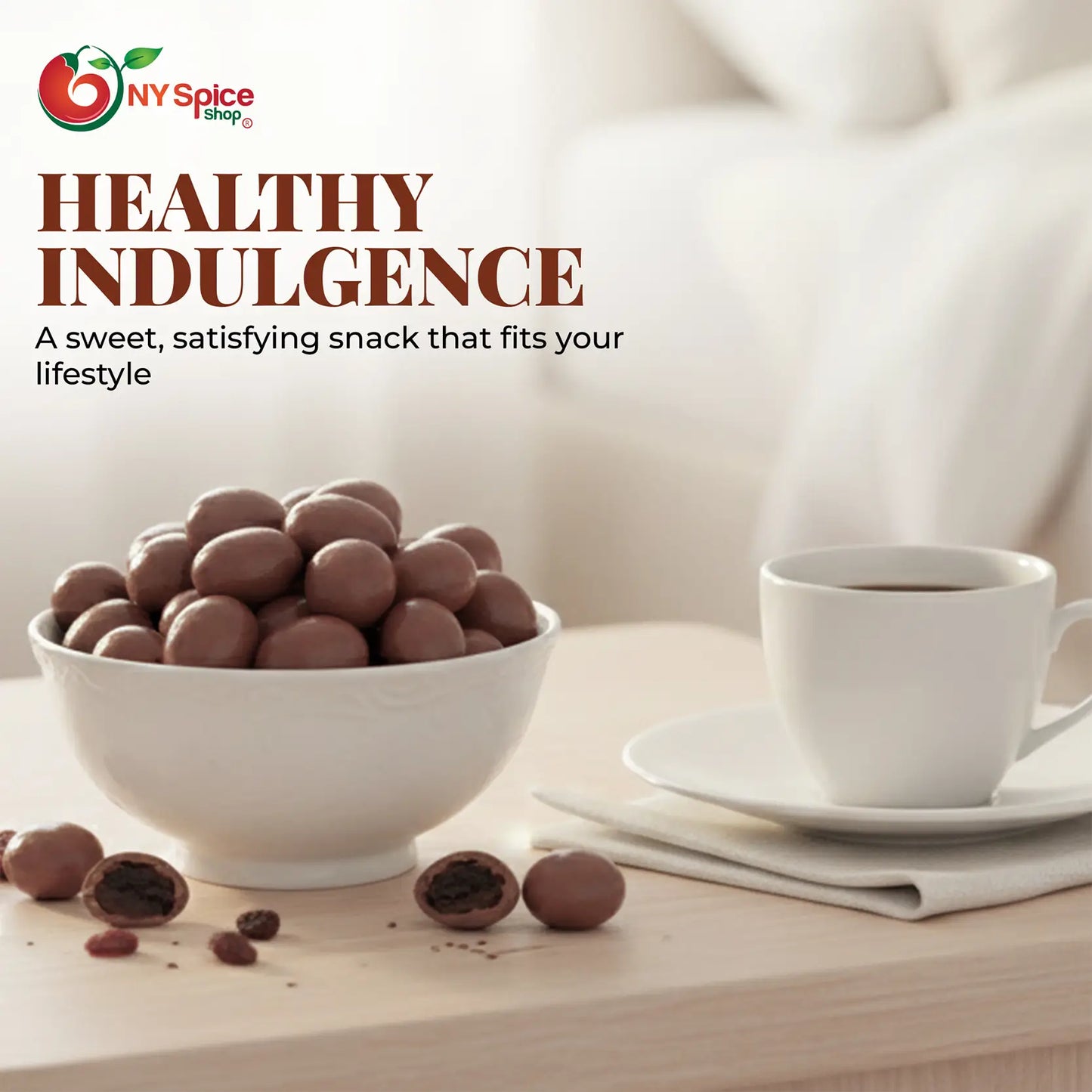 Milk Chocolate Raisins - Sugar Free - NY Spice Shop