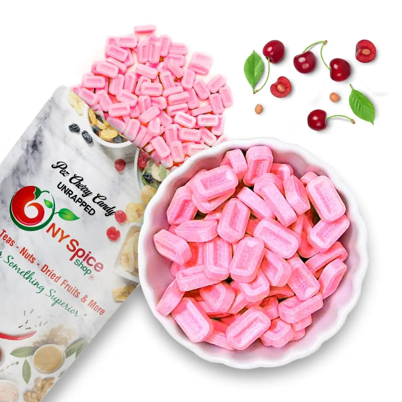 PEZ Cherry Candy Unwrapped - NY Spice Shop - Buy Online