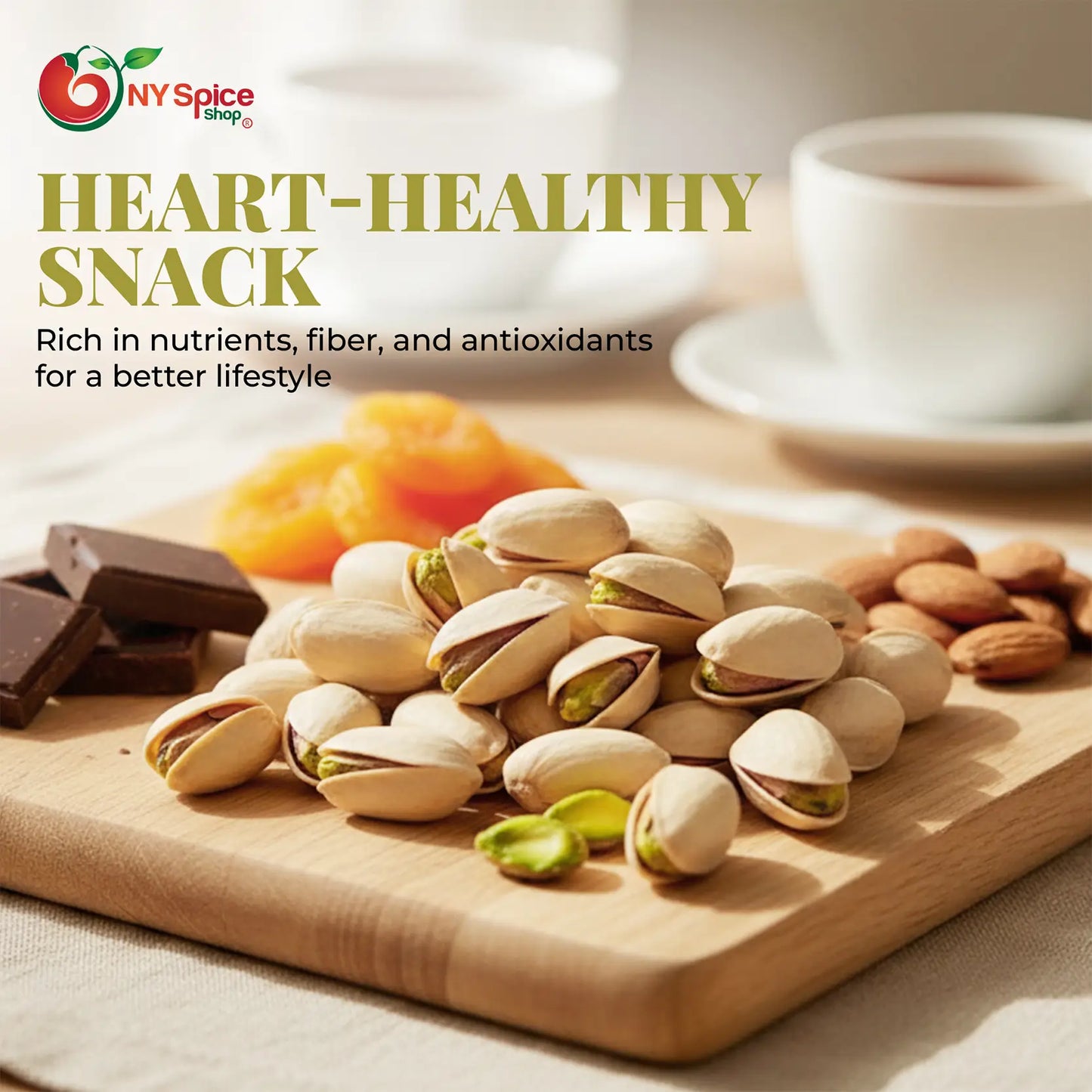 Pistachios Unsalted In Shell - NY Spice Shop