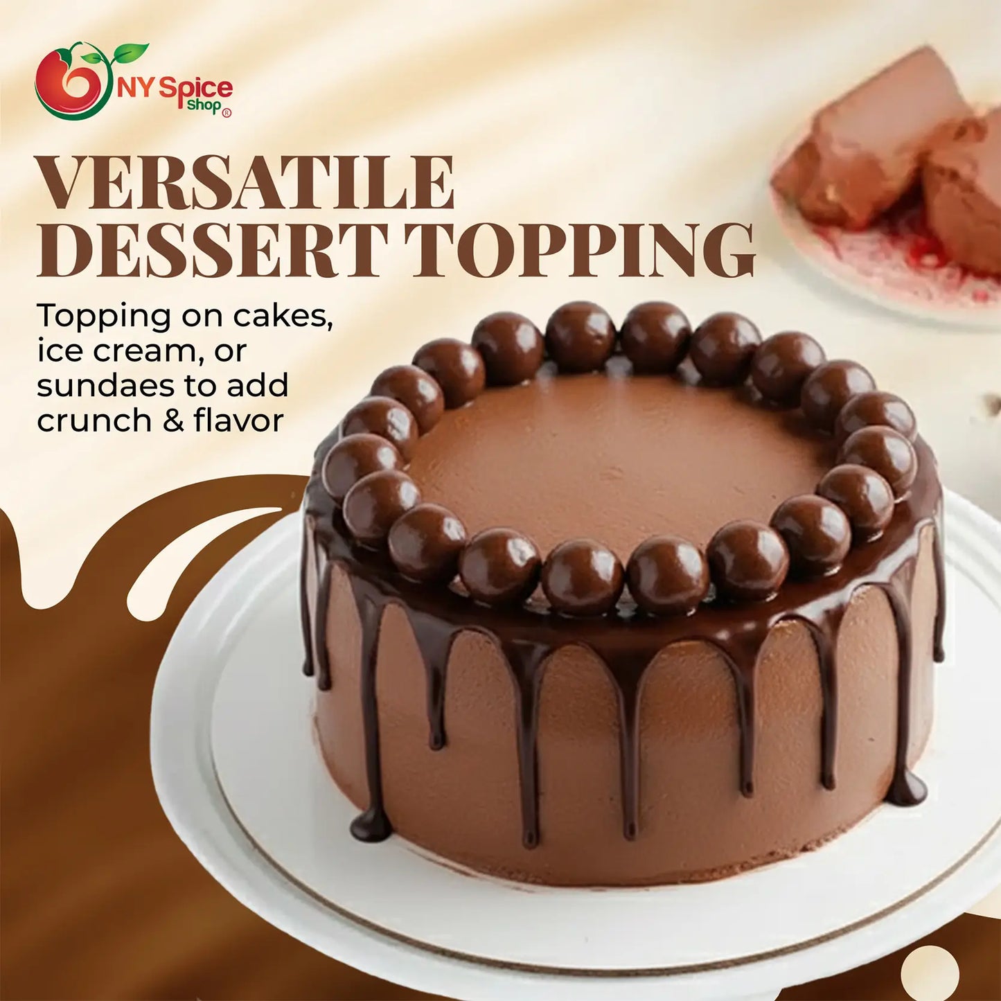 Belgian Dark Chocolate Covered Malt Balls - NY Spice Shop