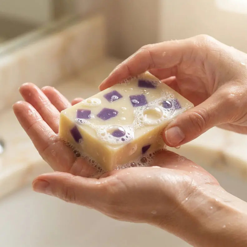 Black Raspberry Vanilla Cold Process Soap Bars
