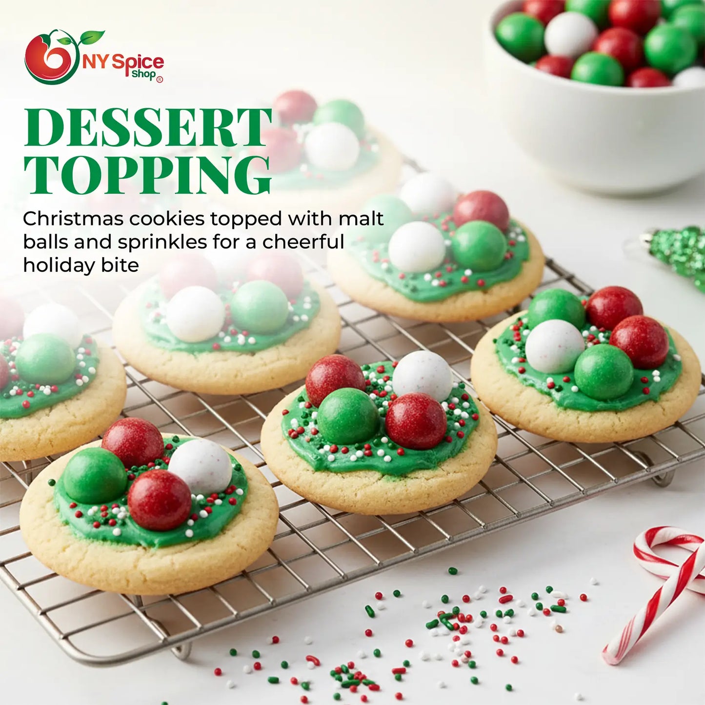 Christmas Malt Balls, Milk Chocolate Malt Balls | Red, White, Green