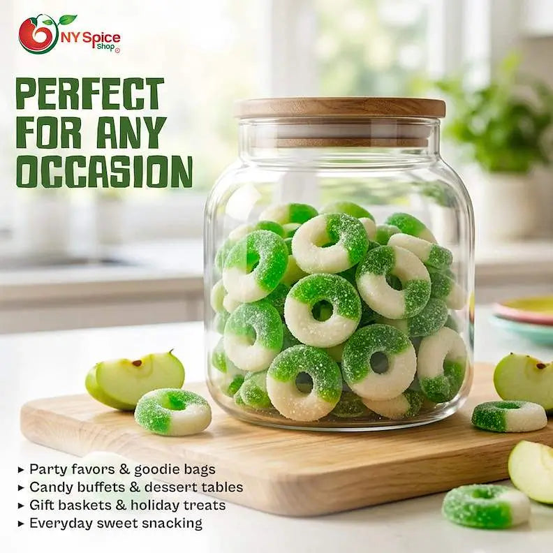 Gummy Apple Rings - NY Spice Shop