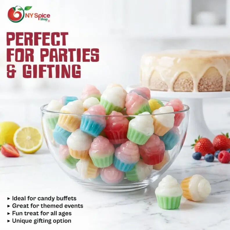 Gummy Candy Cupcakes