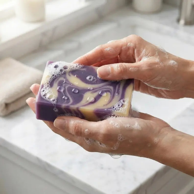Lavender Lemongrass Cold Process Soap Bars - NY Spice Shop