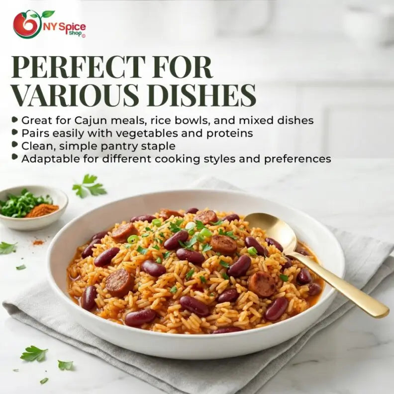 Natural Cajun Rice & Red Beans - NY Spice Shop