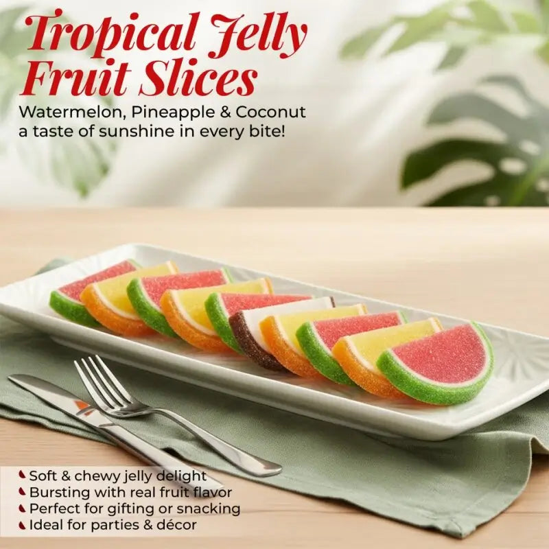 Tropical Mix Jelly Fruit Slices - NY Spice Shop