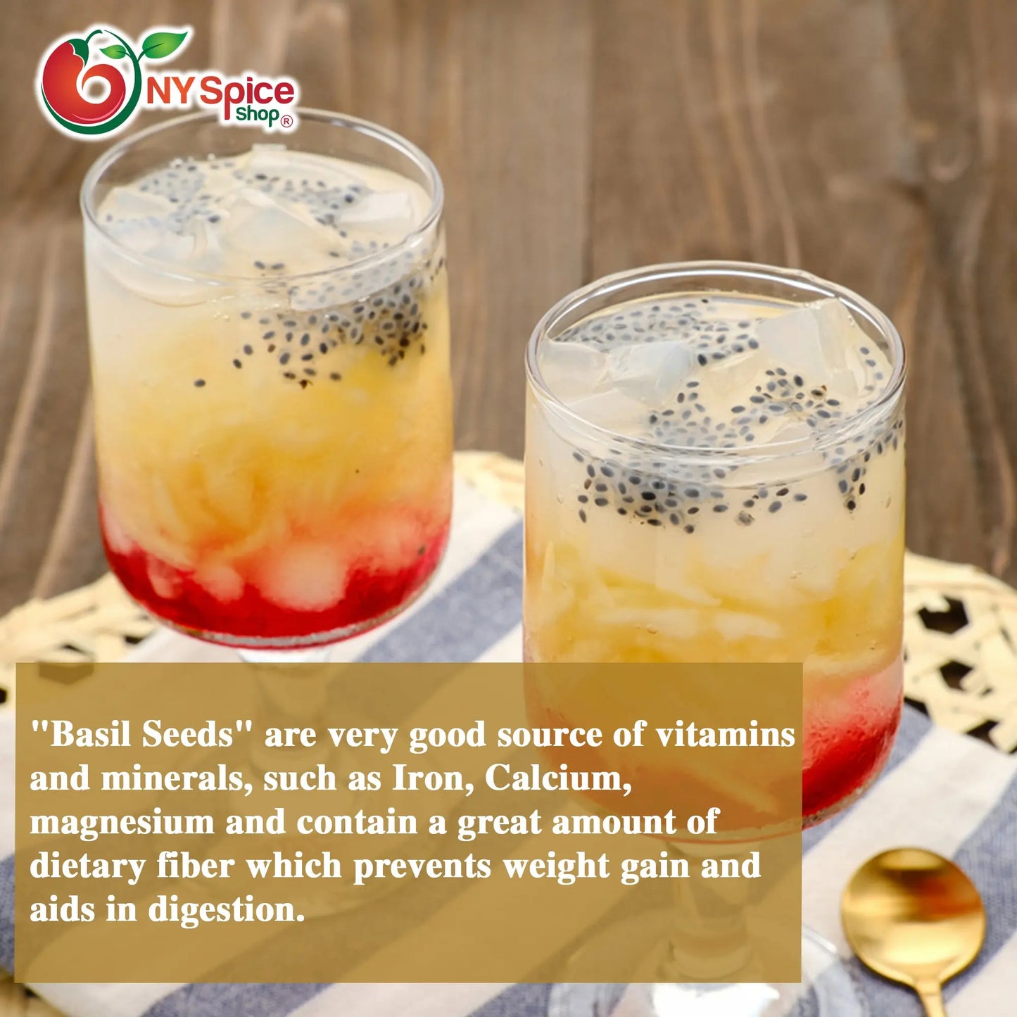 Basil Seeds - Tukmaria NY SPICE SHOP