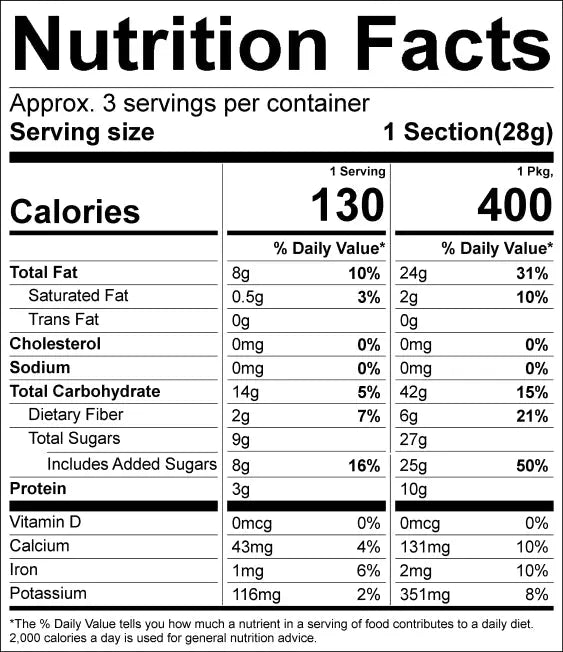 Almond Brittle, Crunch Bar - NY Spice Shop