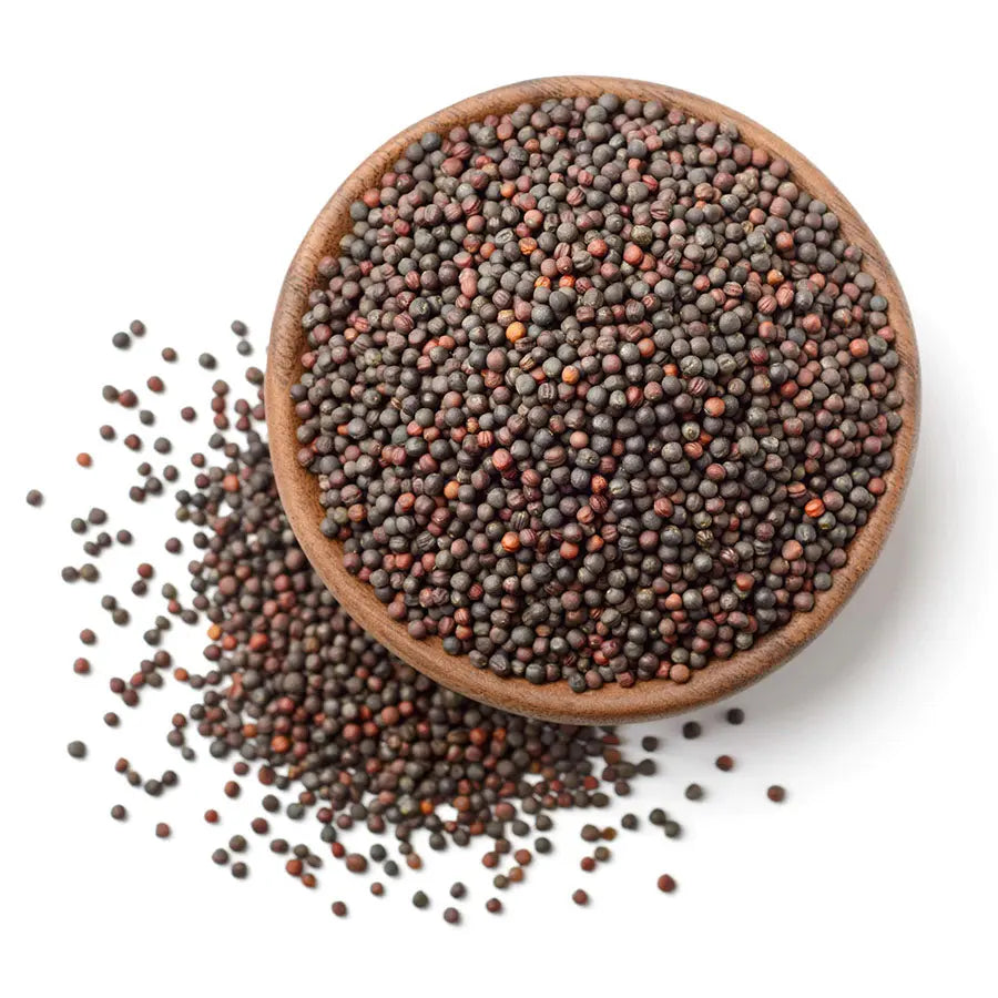 Brown Mustard Seeds - (Sarso Whole) - NY Spice Shop