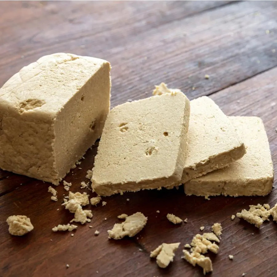 Tahini Halva Plain - Vanilla Flavored - NY Spice Shop