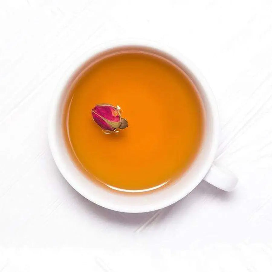 A full rosy taste and aroma match the visual beauty of these Moroccan rosebuds & petals! This soothing herbal tea consists purely of rose buds and petals. Brewing offers a flowery aroma, a light sweet taste, and a golden infusion. Roses are thought to improve digestion, blood circulation, nourish the skin, and uplift moods. This caffeine-free tea is an excellent refresher, with calming qualities to elevate your day- NY_Spice_Shop