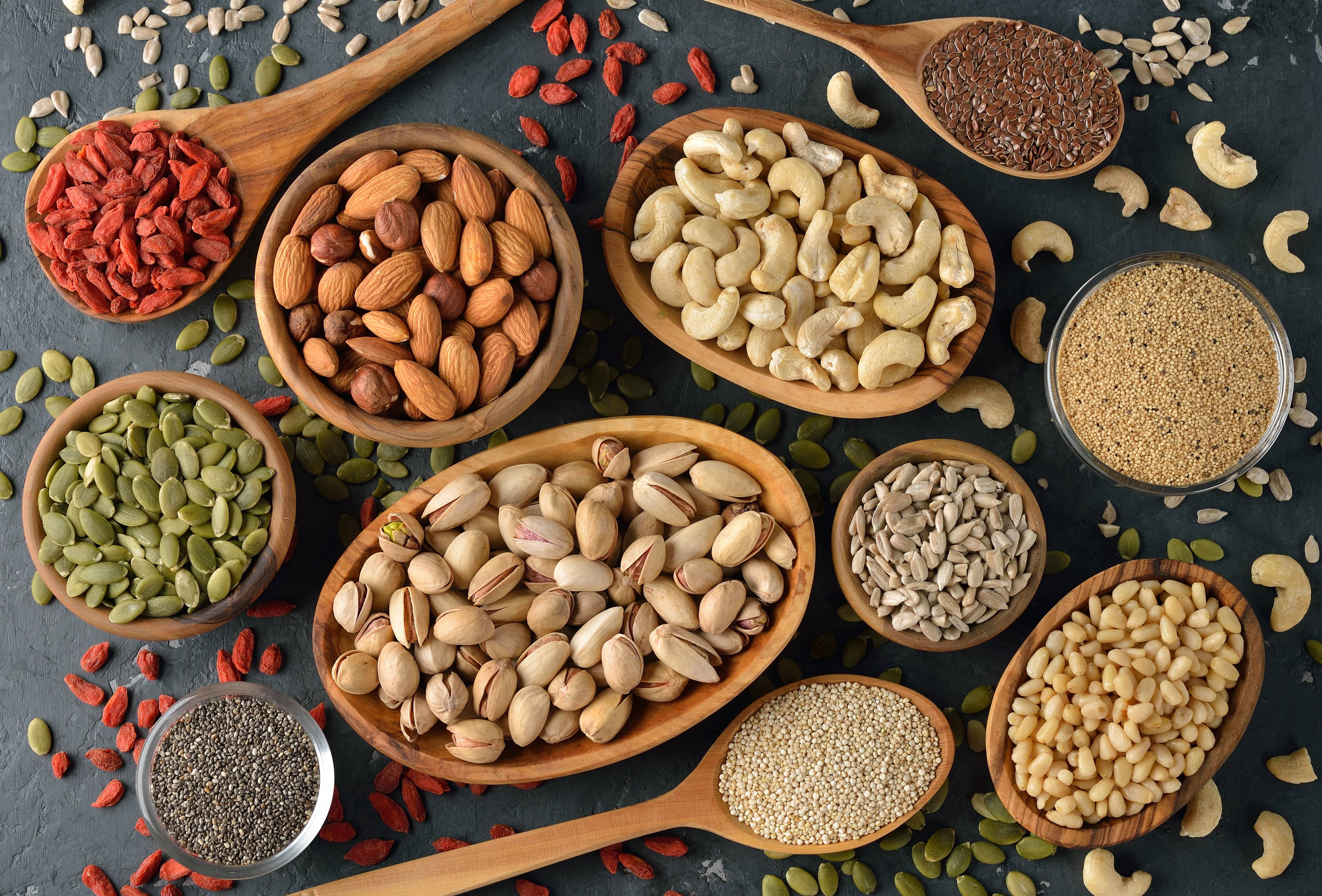 Types of Nuts and Seeds and their Health Benefits - NY Spice Shop