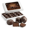 Dark Chocolate Pumpkin Spice Caramels