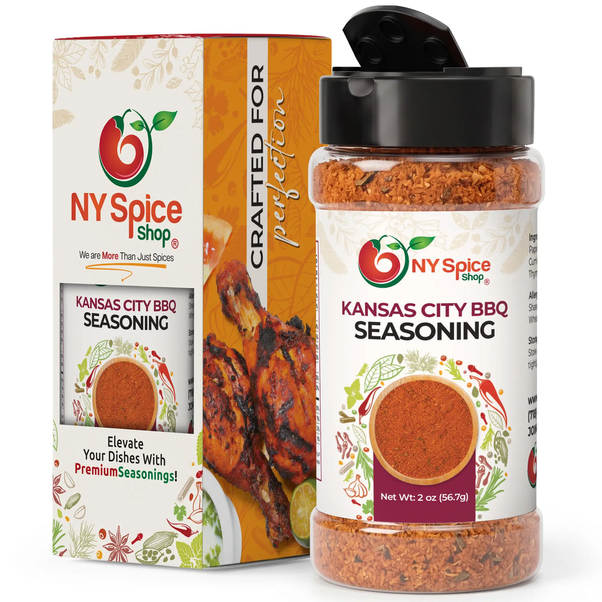 Kansas City BBQ Seasoning - Jar