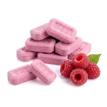 PEZ Raspberry Candy Unwrapped