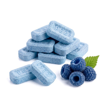 PEZ Sour Blue Raspberry Candy Unwrapped