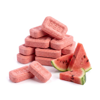 PEZ Sour Watermelon Candy Unwrapped