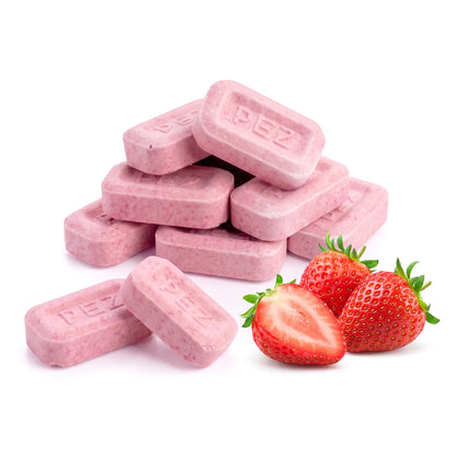 PEZ Strawberry Candy Unwrapped