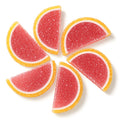 Pink Grapefruit Jelly Fruit Slices
