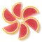 Pink Grapefruit Jelly Fruit Slices