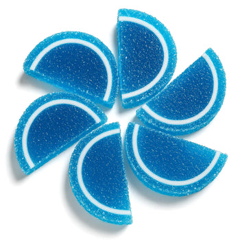 Blue Raspberry Jelly Fruit Slices - NY Spice Shop