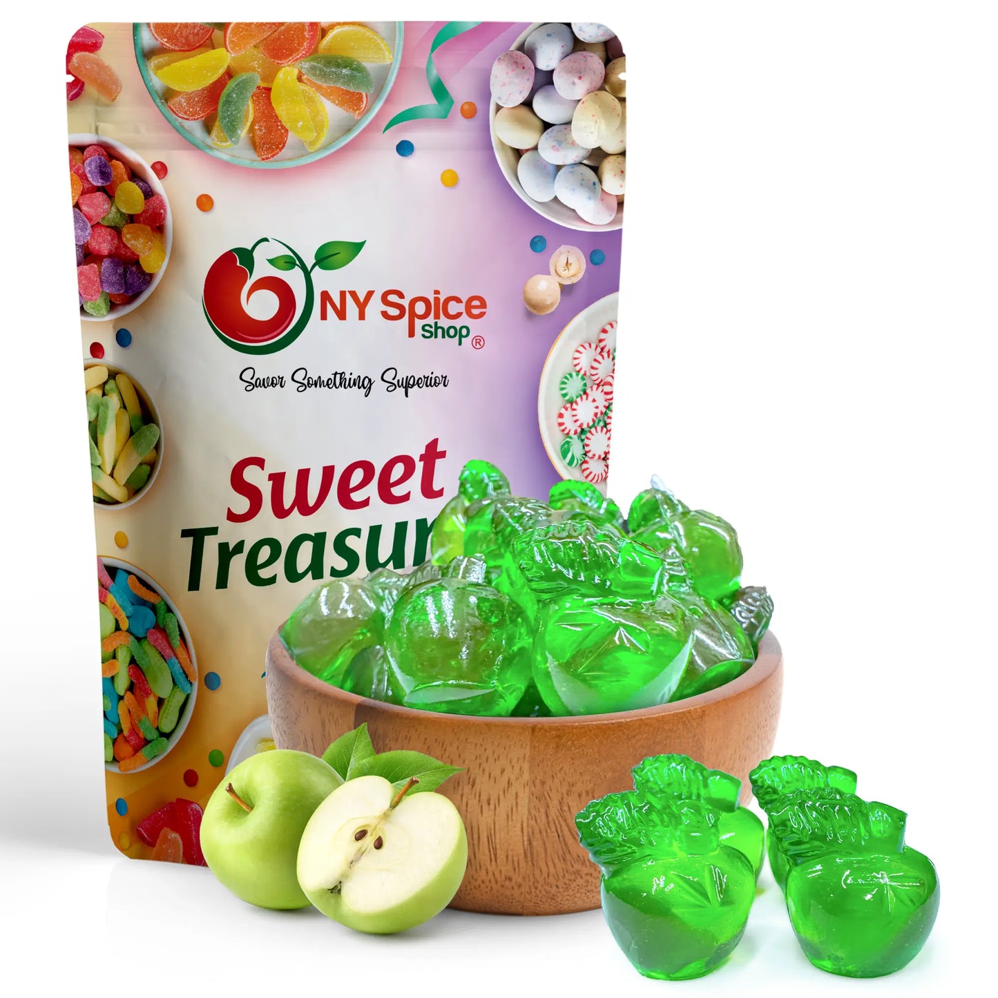 Apple fruit filled gummy - NY Spice Shop