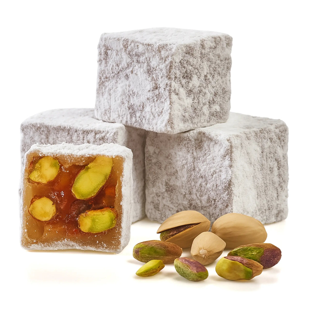 Turkish Delight Pistachio - NY Spice Shop - Buy Turkish Delight Online