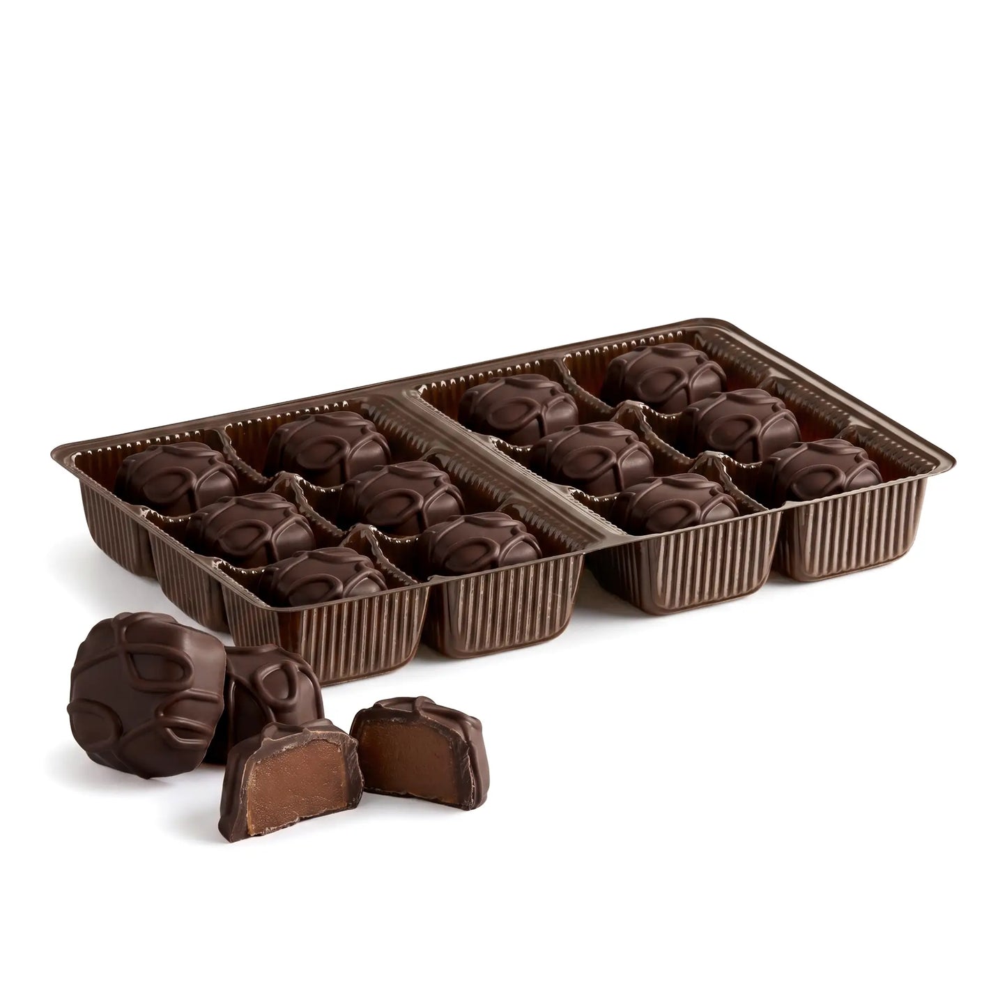 Dark Chocolate Caramels