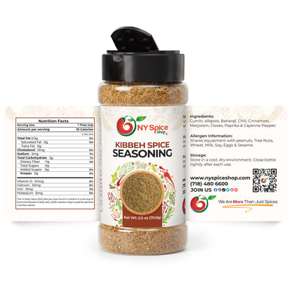 Kibbeh Spice Seasoning - Jar