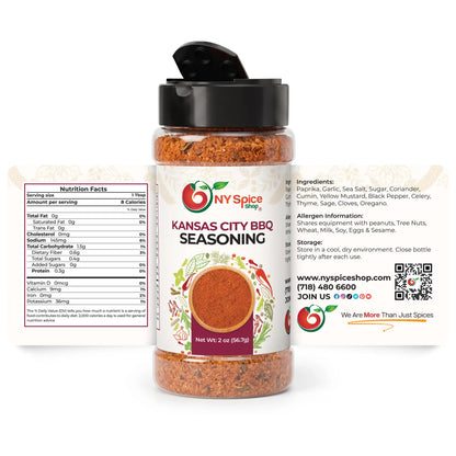 Kansas City BBQ Seasoning - Jar