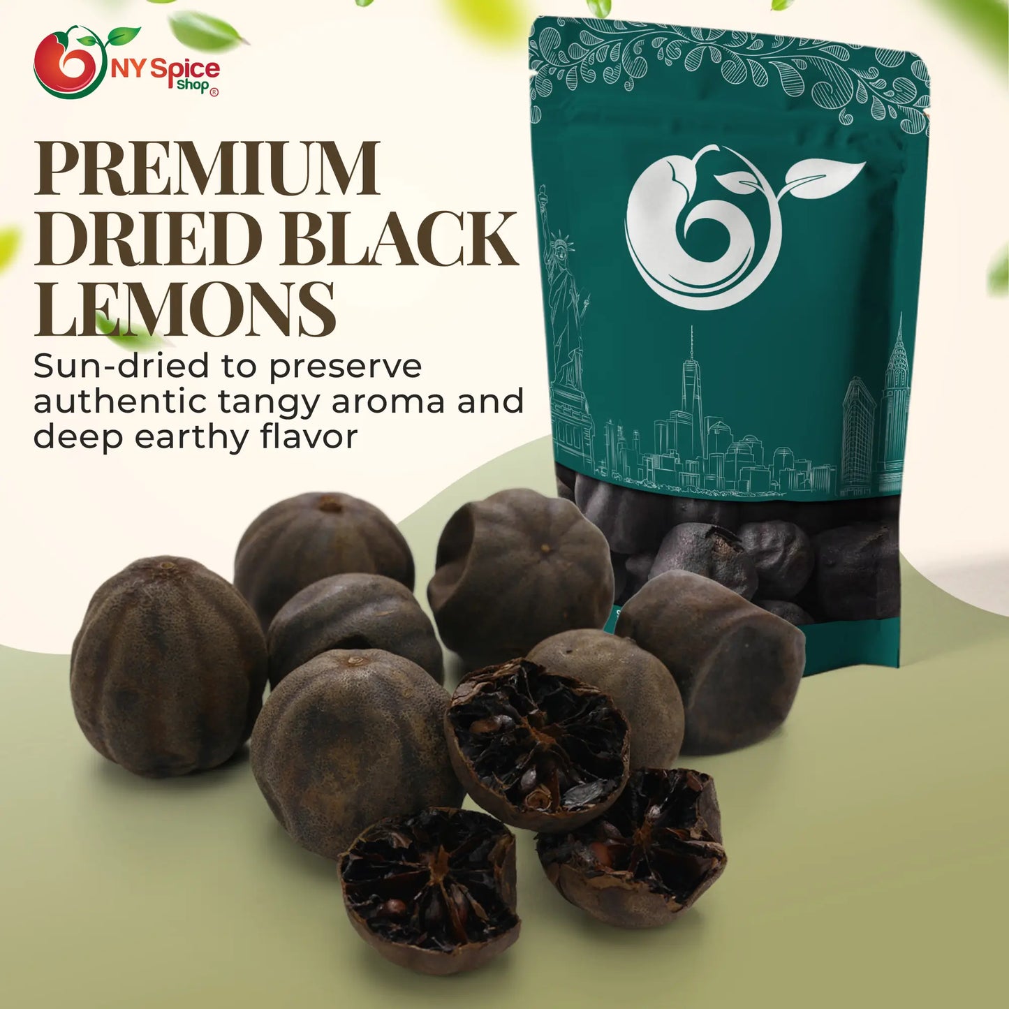 Dried Black Lemons - NY Spice Shop