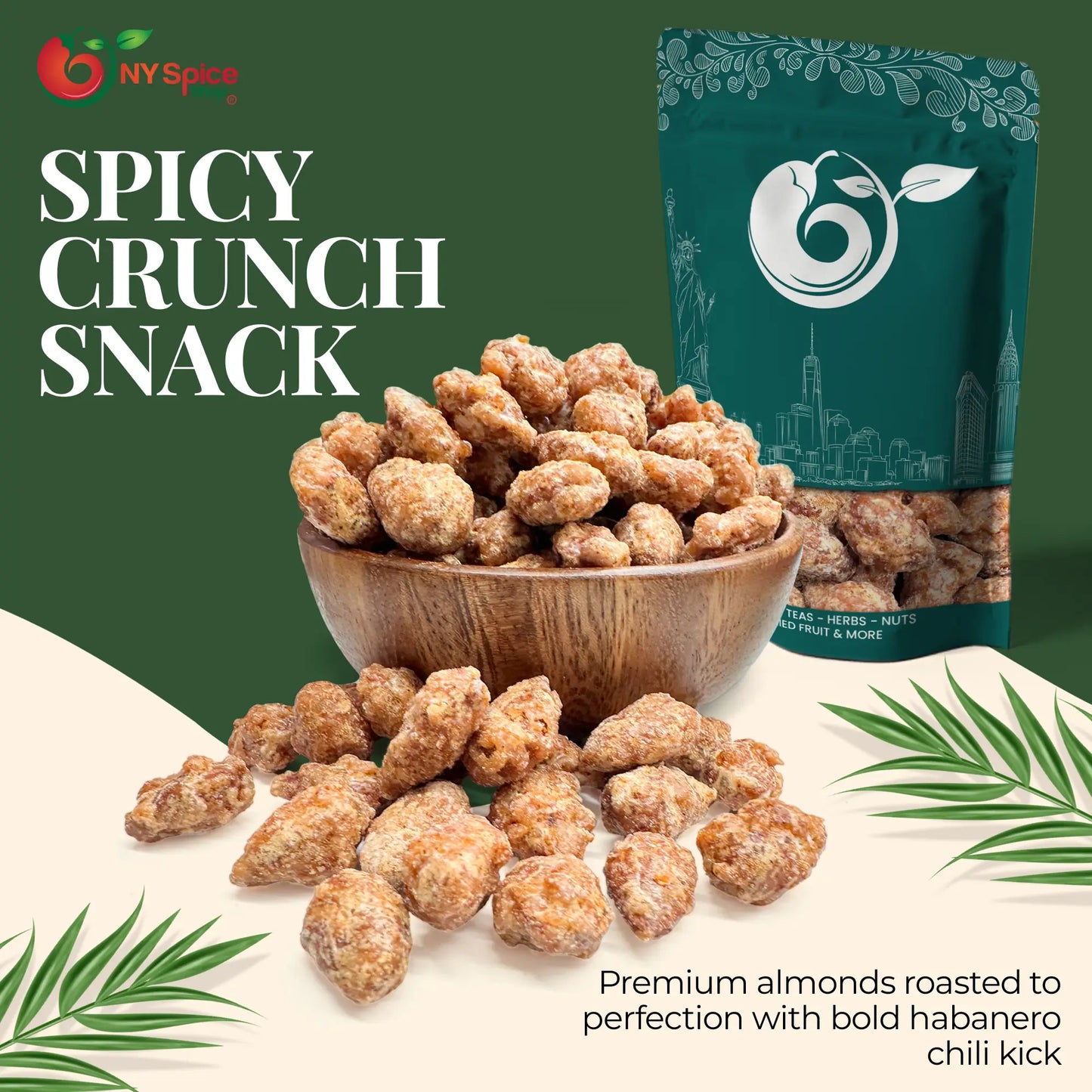 Habanero Almonds - NY Spice Shop