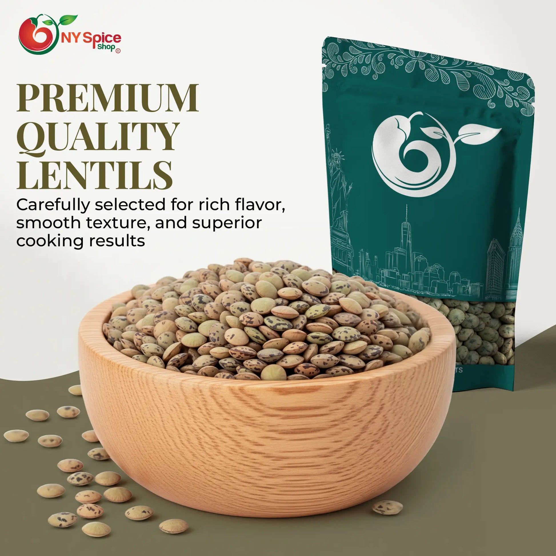 French Lentils - Beans - NY Spice Shop