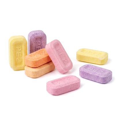 PEZ Mixed Fruit Candy Unwrapped