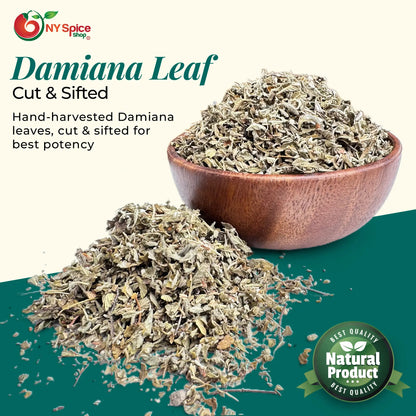 Damiana Leaf - Cut & Sifted - NY Spice Shop