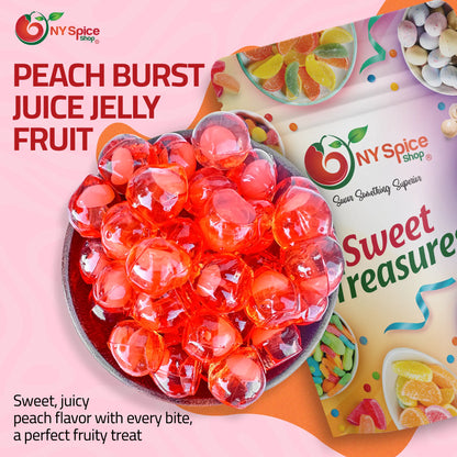 Peach Fruit Filled Gummy - NY Spice Shop
