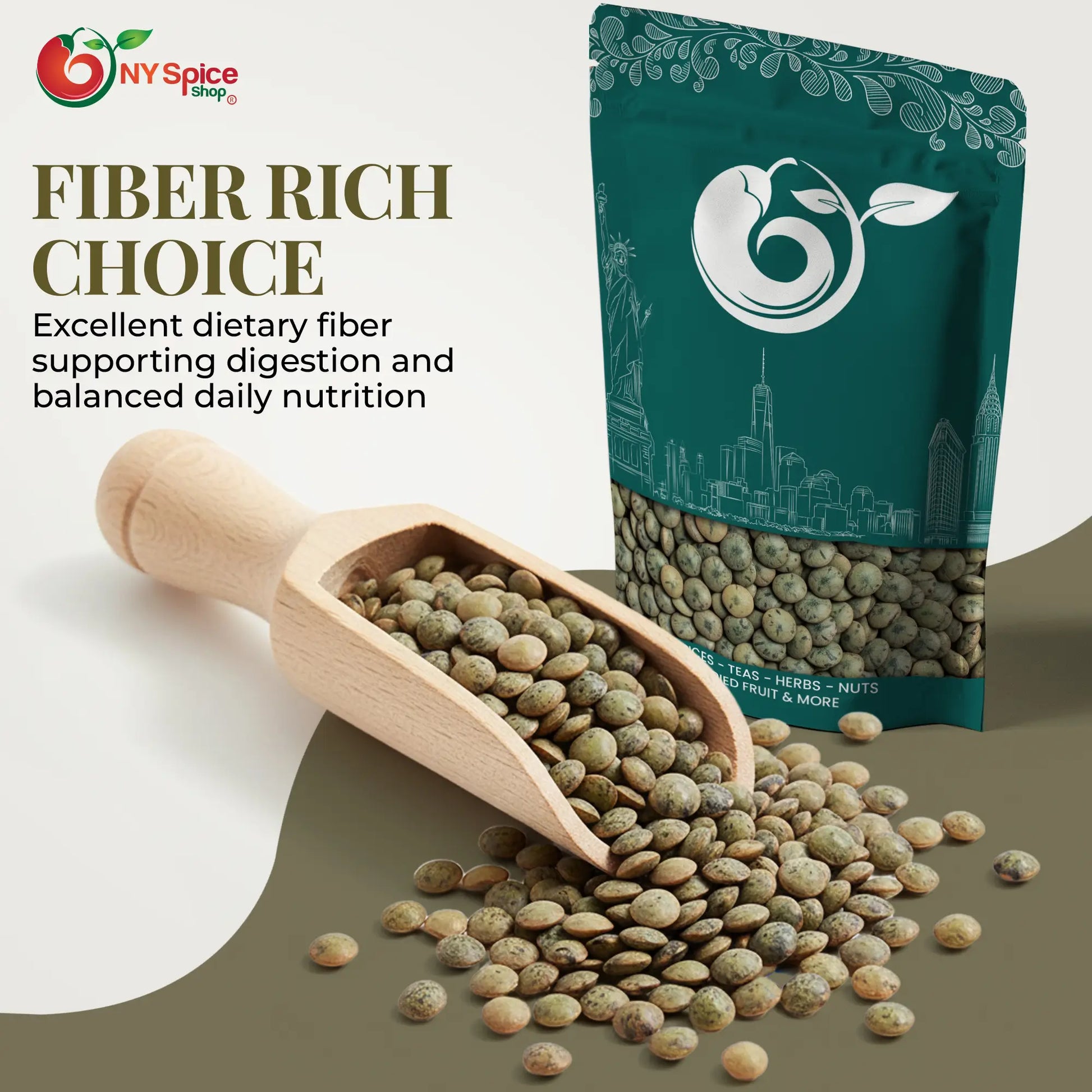 French Lentils - Beans - NY Spice Shop