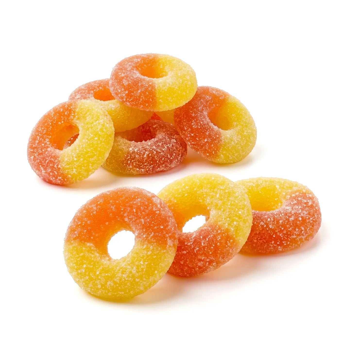 Gummy Peach Rings