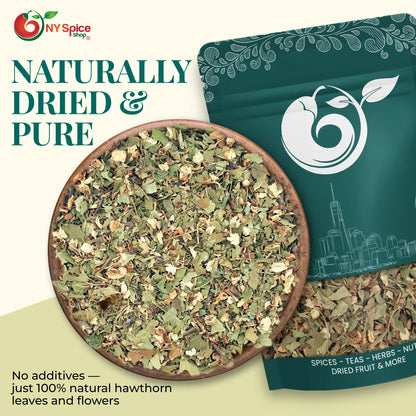 Hawthorn Leaf & Flower - Wild Crafted - NY Spice Shop