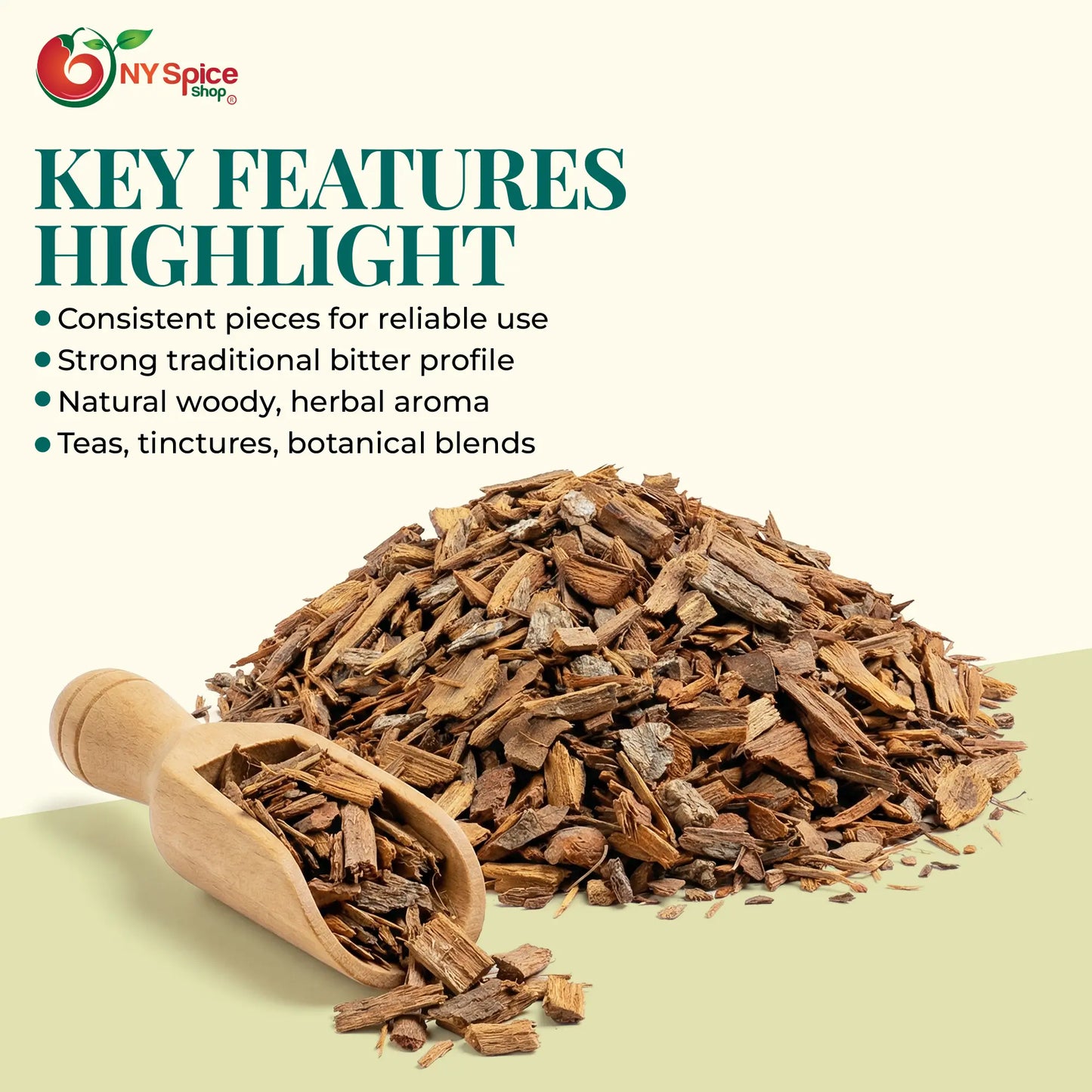 Cinchona Bark - Cut & Sifted - NY Spice Shop