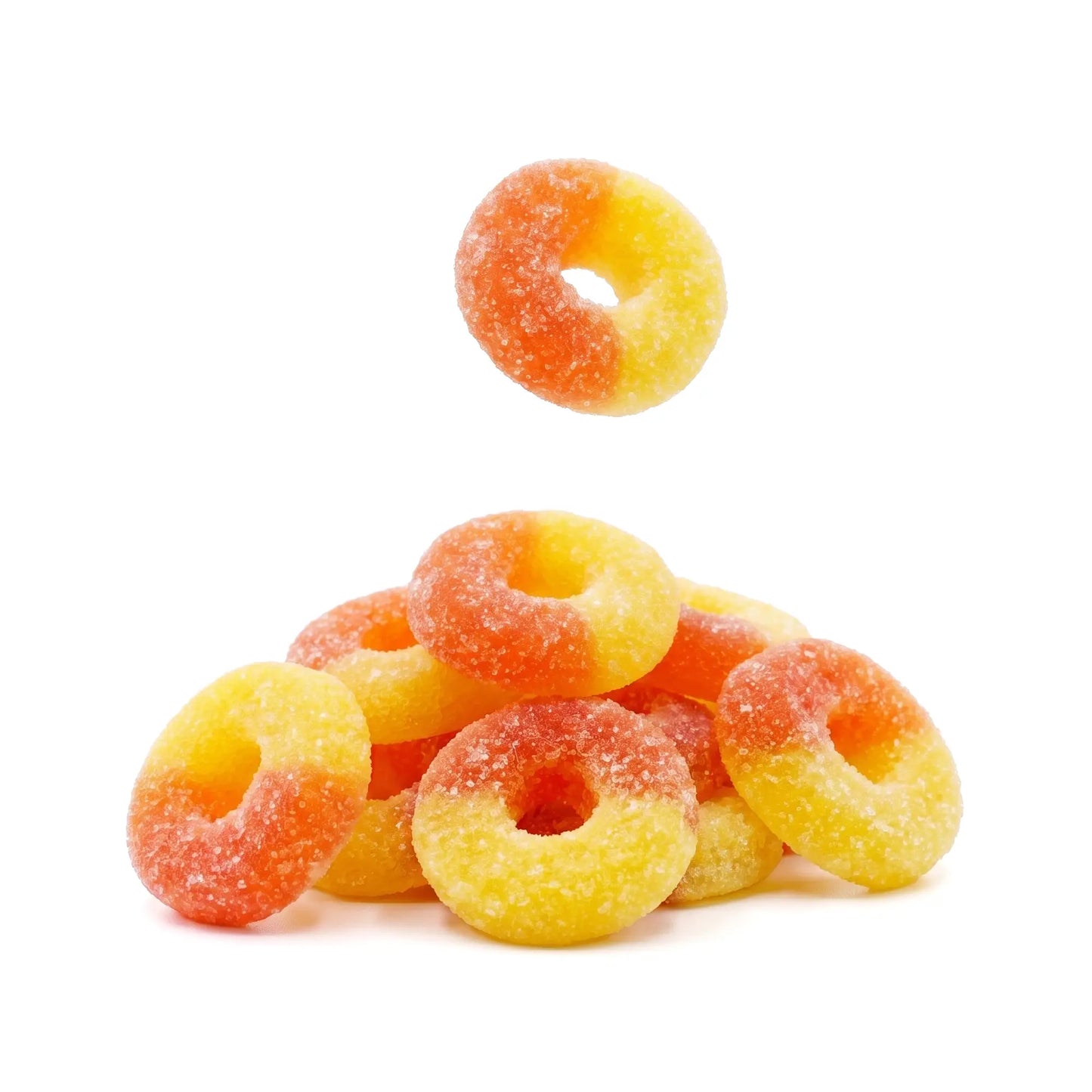 Gummy Peach Rings